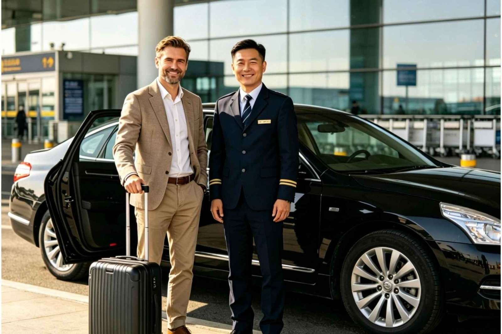 Traslado particular: Aeroporto JFK/LGA/EWR para Manhattan Até 5 pessoas