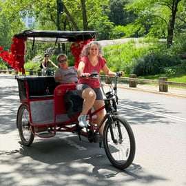 Passeio de Pedicab por Locações de Filmes no Central Park
