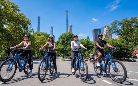 Nova York: passeio guiado de bicicleta ou bicicleta elétrica no Central Park