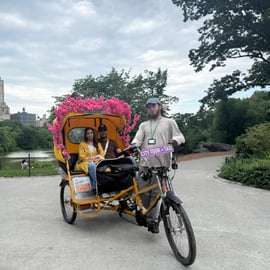 Passeio de Pedicab por Locações de Filmes no Central Park