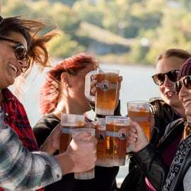 Circle Line NYC: Cruzeiro pelas folhas de outono e pela Oktoberfest