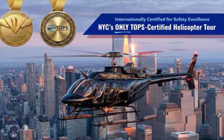 De Nova Jersey: City Lights ou Skyline Helicopter Tour