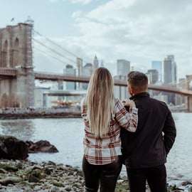 Nova Iorque: Ponte do Brooklyn + Sessão de Fotos em DUMBO + Opção de pedido de casamento