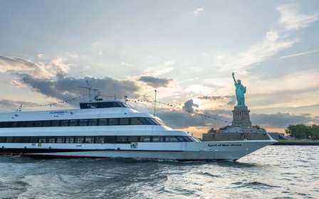 City Cruises New Jersey: Cruzeiro com almoço ou jantar em estilo buffet em Nova Iorque