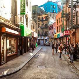Caminhada guiada de 2 horas por SoHo, Little Italy e Chinatown