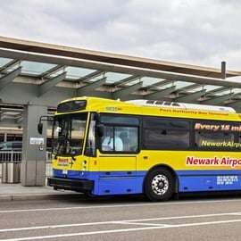 Manhattan: transferência de ônibus de/para o aeroporto de Newark