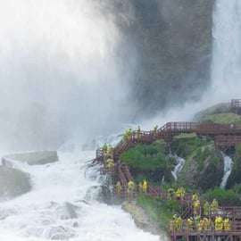 De Nova York: Viagem guiada de 1 dia às Cataratas do Niágara