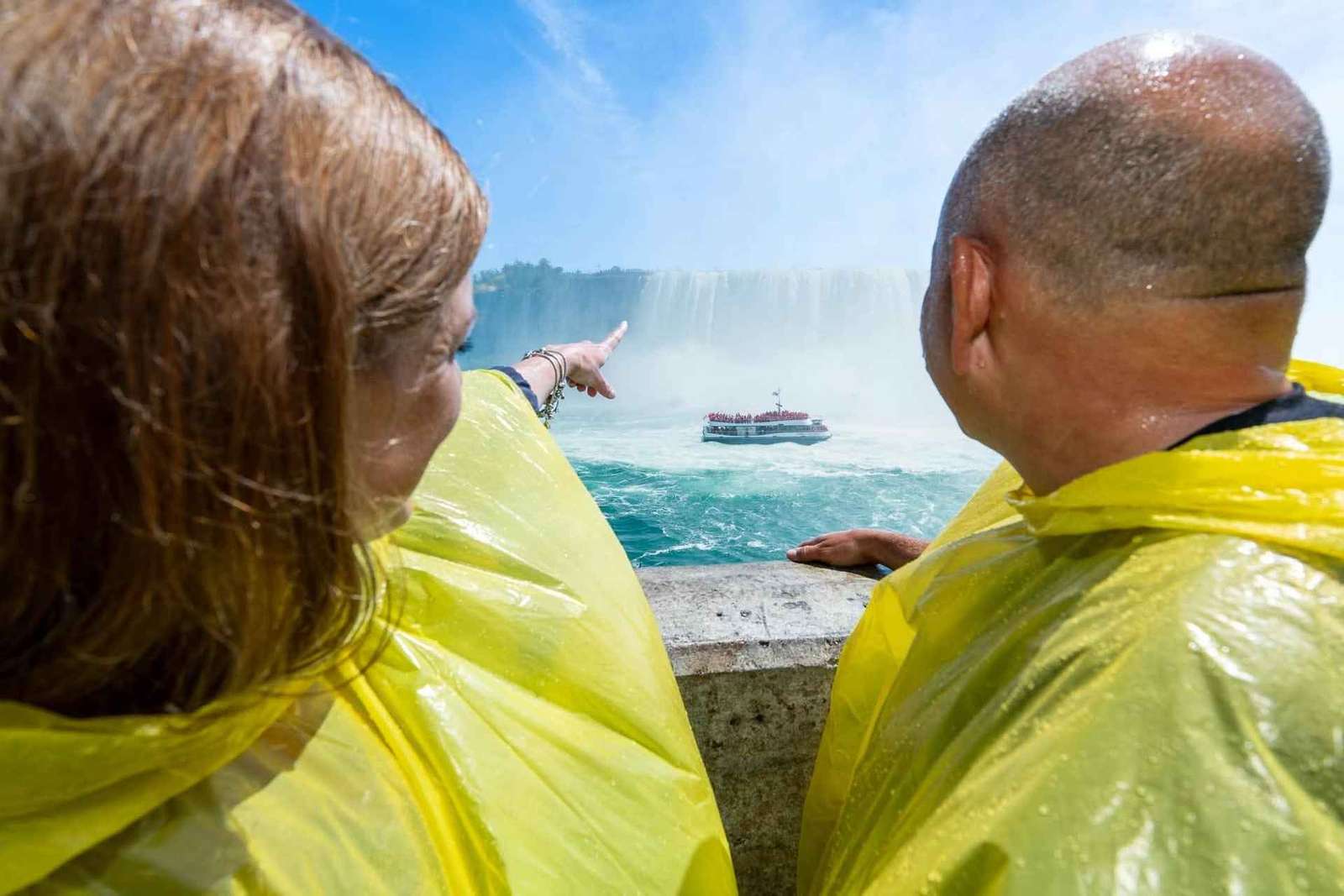 Saindo de Nova Iorque: Viagem de um dia às Cataratas do Niágara com Maid of the Mist