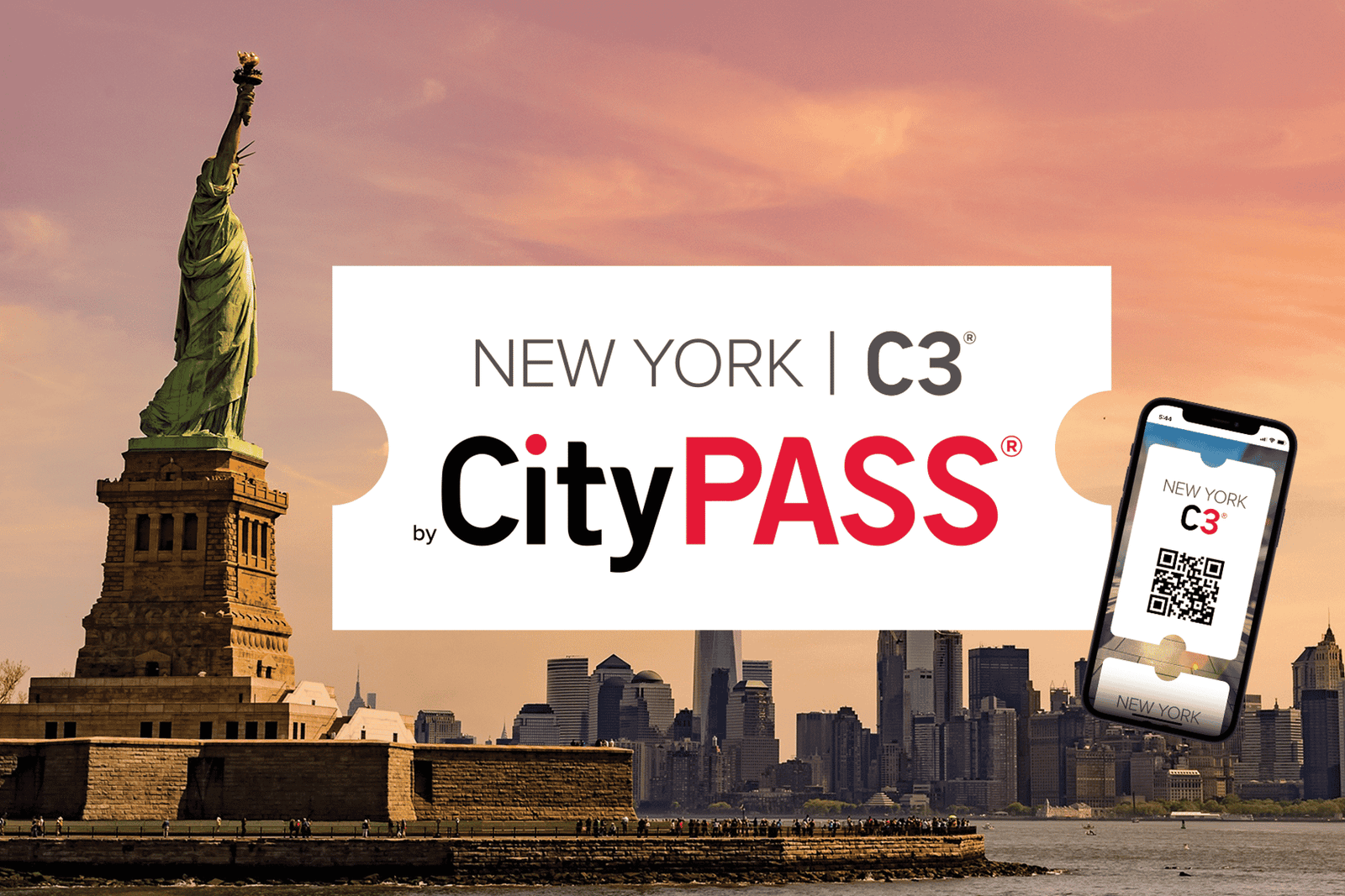 New York C3® by CityPASS: Ingressos para 3 Principais Atrações