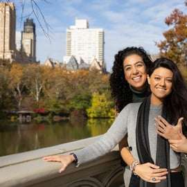 NYC: Sessão fotográfica de pedido de casamento surpresa — Capture o «sim» para sempre
