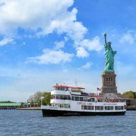 NYC: Cruzeiro sem bilheteria expresso da Estátua da Liberdade