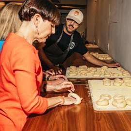 NYC: Workshop de fabricação de bagels com um padeiro premiado