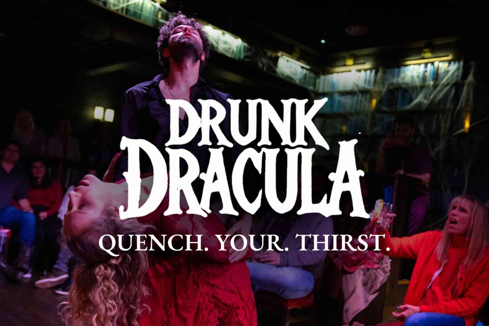 Nova Iorque: Drunk Dracula, a peça de comédia interativa off-Broadway