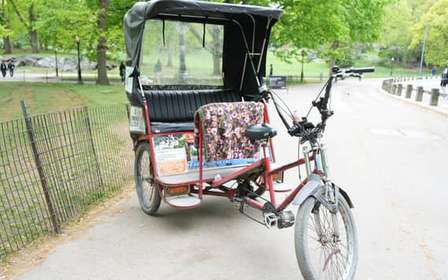 Central Park: passeio guiado de pedicab com paradas para fotos