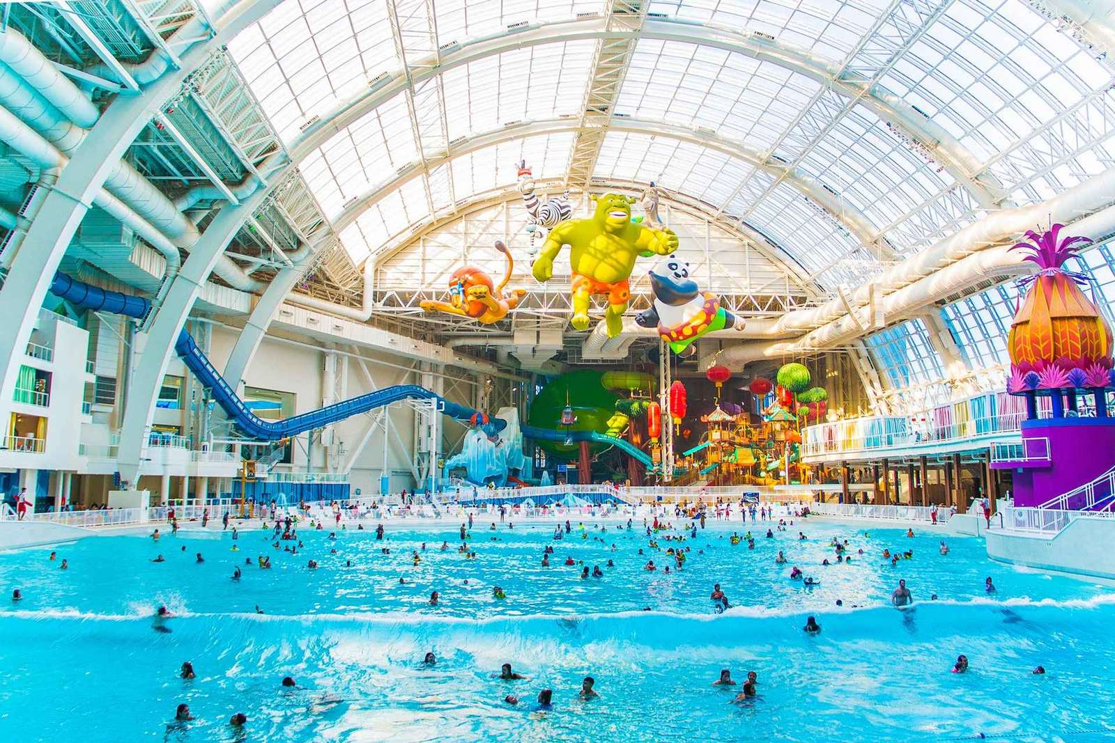 East Rutherford: Ingresso para o parque aquático Dreamworks Indoor