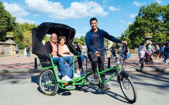 Cidade de Nova York: Tour particular de Pedicab pelo Central Park