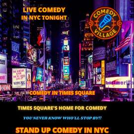 Nova Iorque: Ingresso para o espetáculo de stand-up Comedy Village Times Square
