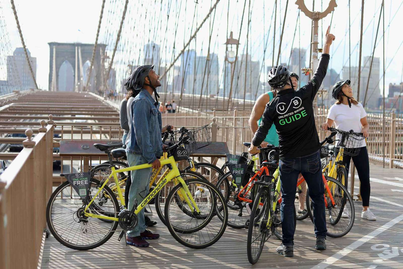 De Manhattan: Passeio turístico de 2 horas pela Ponte de Brooklyn em bicicleta