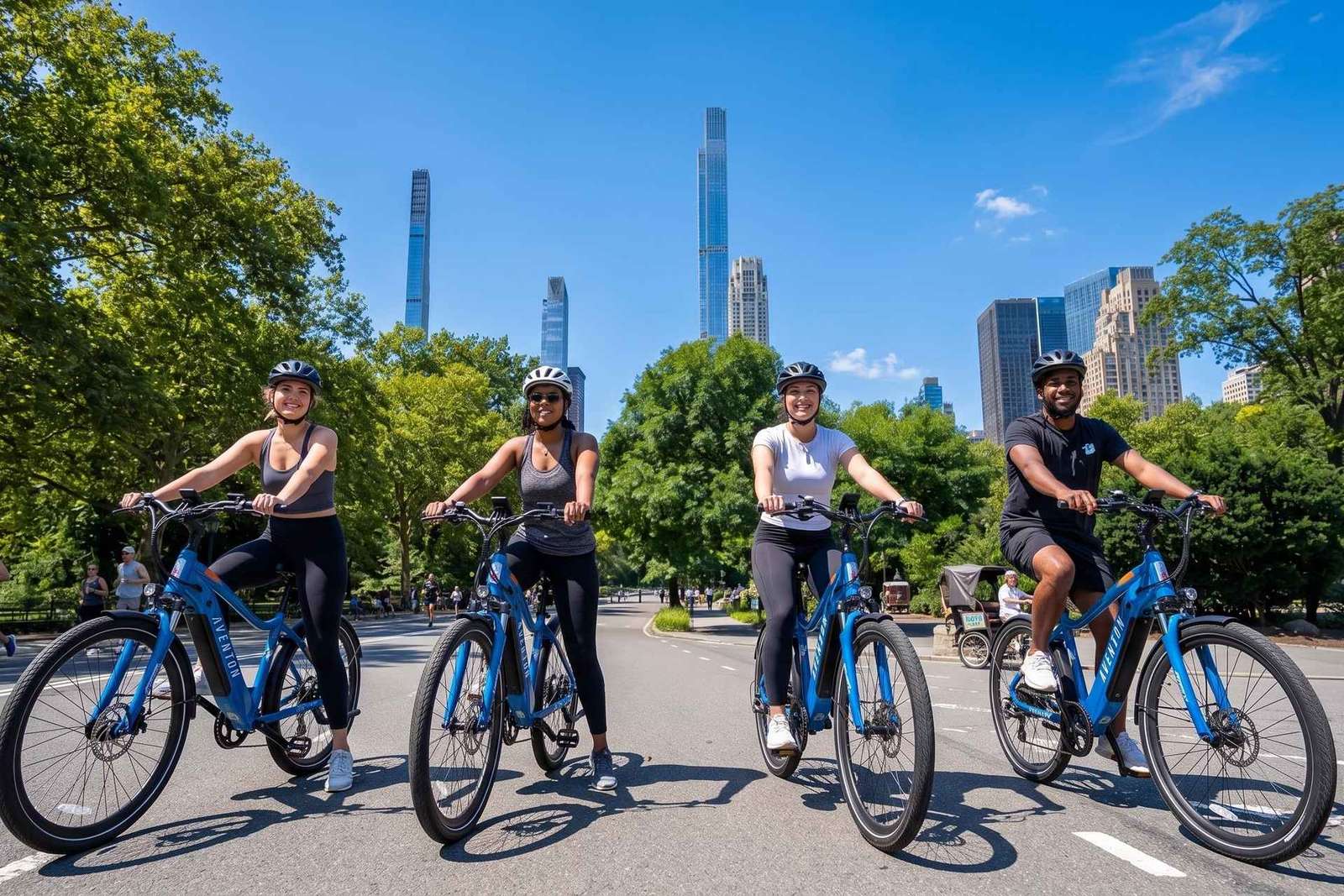 Nova York: passeio guiado de bicicleta ou bicicleta elétrica no Central Park