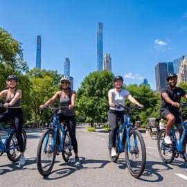 Nova York: passeio guiado de bicicleta ou bicicleta elétrica no Central Park