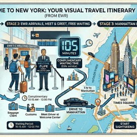 Aeroporto Internacional Newark Liberty: Traslado de 1 Sentido para NYC