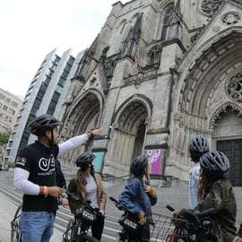 Nova York: Destaques da cidade: excursão guiada de bicicleta ou eBike