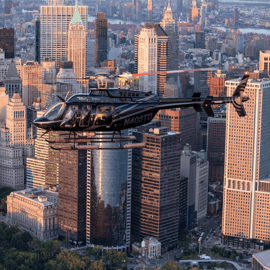 De Nova Jersey: City Lights ou Skyline Helicopter Tour