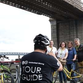 De Manhattan: Passeio turístico de 2 horas pela Ponte de Brooklyn em bicicleta