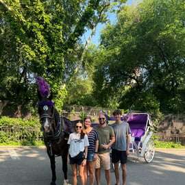 NYC: Passeio particular de carruagem a cavalo pelo Central Park com guia