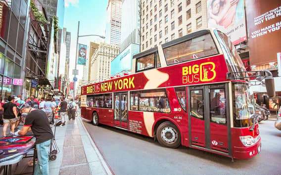 Nova Iorque: Tour de ônibus hop-on hop-off Sightseeing em autocarro aberto