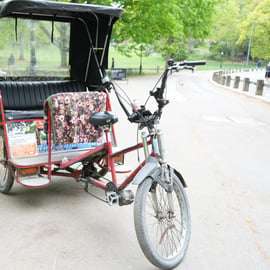 Central Park: passeio guiado de pedicab com paradas para fotos