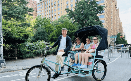 NYC: Tour guiado de Pedicab particular pelo Central Park (60 min)