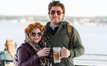 Circle Line: Cruzeiro pela folhagem de Bear Mountain e Oktoberfest em Nova Iorque