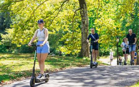 Cidade de Nova York: passeio de scooter elétrico no Central Park