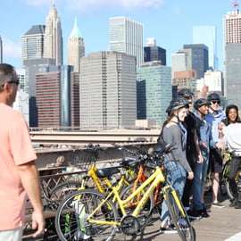 De Manhattan: Passeio turístico de 2 horas pela Ponte de Brooklyn em bicicleta