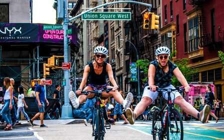 Brooklyn: Passeio turístico de bicicleta com guia local