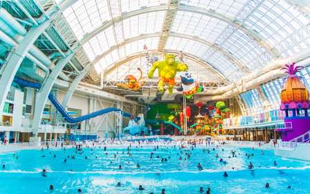 East Rutherford: Ingresso para o parque aquático Dreamworks Indoor