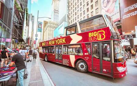 Nova Iorque: Tour de ônibus hop-on hop-off Sightseeing em autocarro aberto