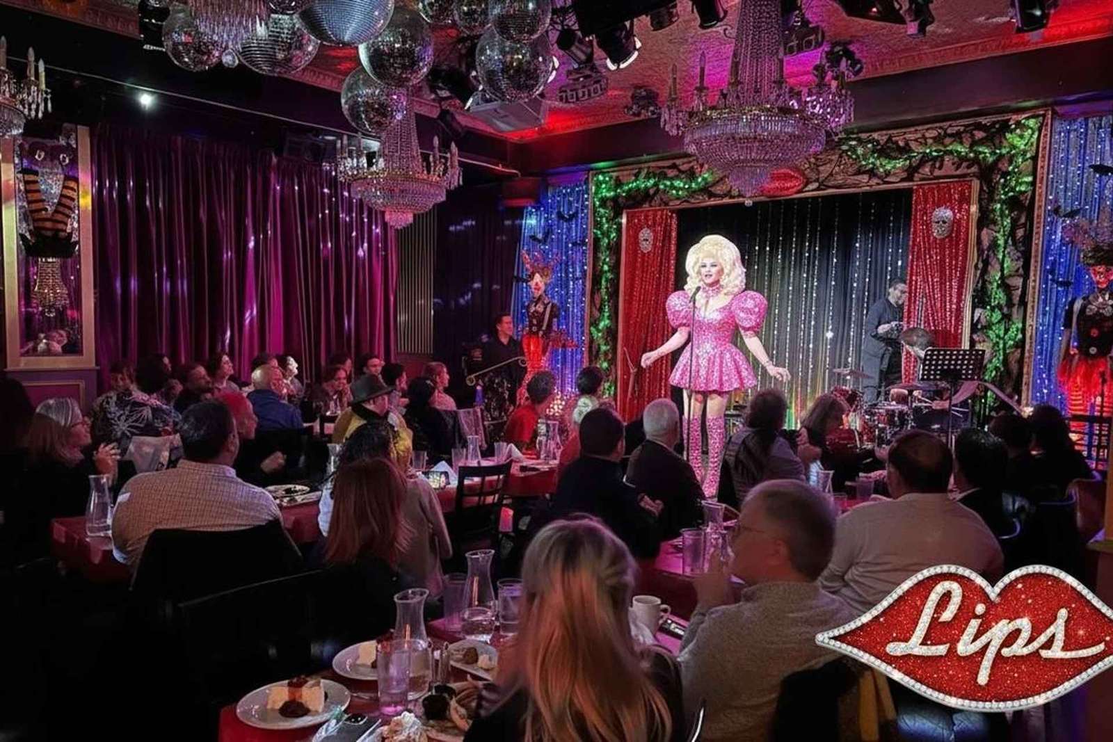 Nova Iorque: Ingresso para Jantar e Espetáculo Drag Queen no Lips