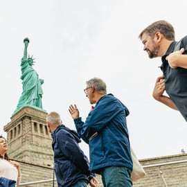 NOVA IORQUE: Visita guiada à Estátua da Liberdade e à Ilha Ellis