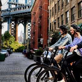Passeio de bicicleta pelo centro da cidade com a Stylish Dutch Bikes!